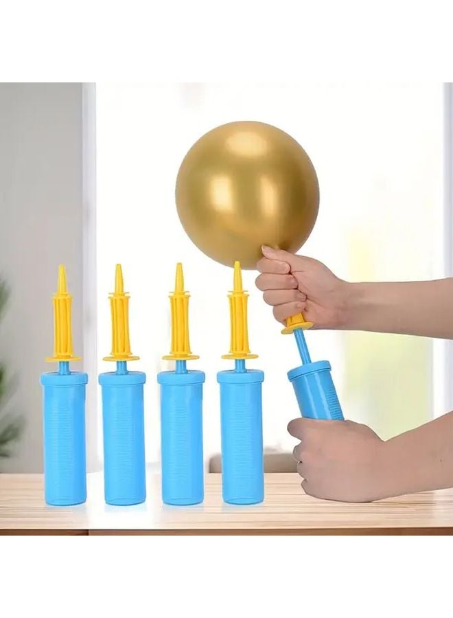 2pcs Blue Manual Air Pump For Sports Balls Tires Toys Portable Hand Pump - Image 1